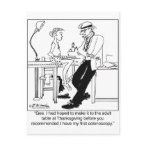 Get To the Adult Table Before Your 1st Colonoscopy