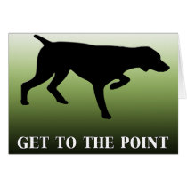 GET TO THE POINT - NOTECARDS