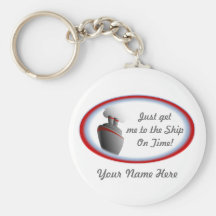Get to the Ship 2 Keychain