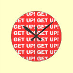 Get Up! Clock wall clocks