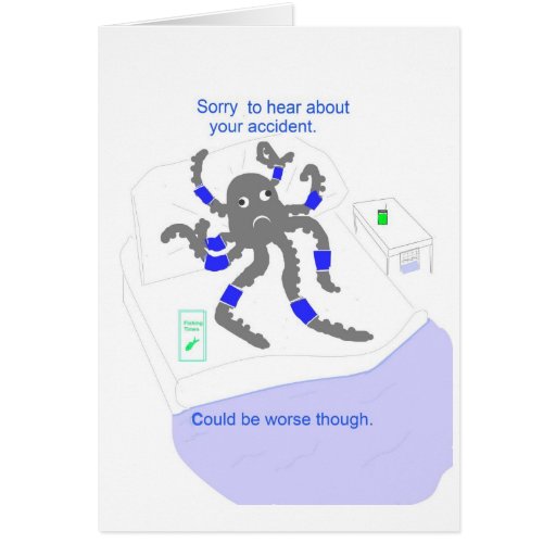 Get well after accident Zazzle