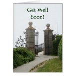 Get well card, For we walk by faith