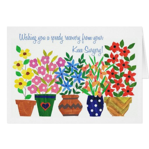 get-well-card-knee-surgery-flower-power-zazzle