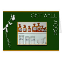 Get Well Greeting Card