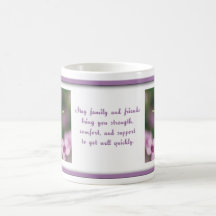Get Well - Pink Wood Sorrel Mug