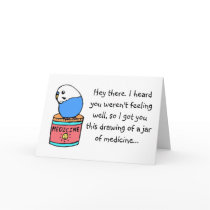 Get Well Soon- Budgie