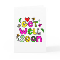 Get Well Soon Greeting Card