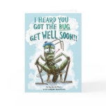 Get well soon greeting card