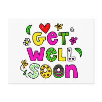 Get Well Soon Post Cards