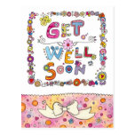 Get Well Soon postcards
