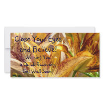 Get Well Soon! Wishing You a Quick Recovery! cards Photo Cards