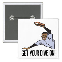 Get Your Dive On Pinback Buttons