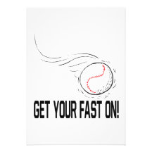 Get Your Fast On Personalized Invite