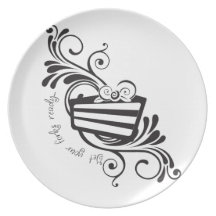 Get Your Forks Ready!  Designs for the cake lover! Dinner Plate