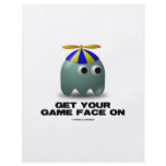 Get Your Game Face On Geek flyers