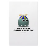 Get Your Game Face On Geek stationery