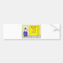 get your ged vending machine bumper stickers