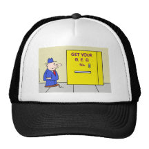 get your ged vending machine trucker hats