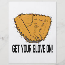 Get Your Glove On Custom Flyer