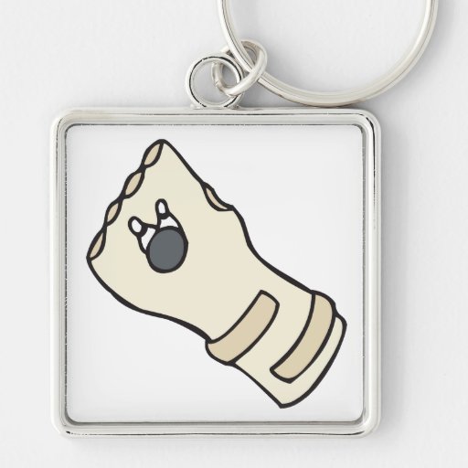 Get Your Glove On Key Chains