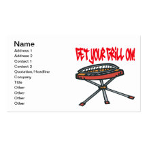 Get Your Grill On Business Card