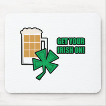 Get-your-irish-on Mouse Pad