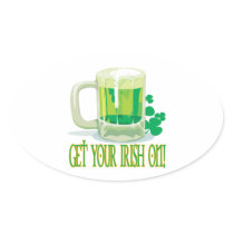 Get Your Irish On Stickers