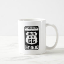 Get Your Kicks On Route 66 Coffee Mugs
