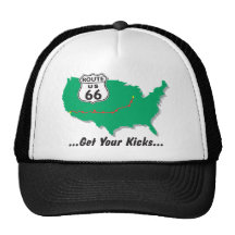 Get Your Kicks On Route 66 Trucker Hat