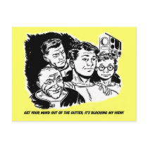 Get your  mind out of the gutter. Humour Post Cards