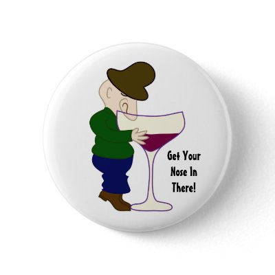 Get Your Nose In There! - Button by Kim_Souza