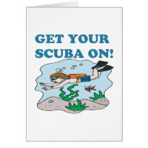 Get Your Scuba On Card