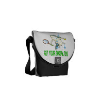Get Your Shark On Messenger Bags