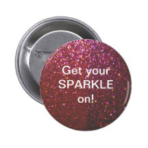 Get your sparkle on (Faux glitter graphic) Pin