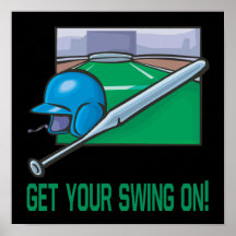 Get Your Swing On Poster