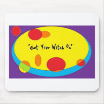 Get Your Witch on Mouse Pad