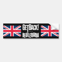 GetBack!® Beatlemania Bumper Sticker