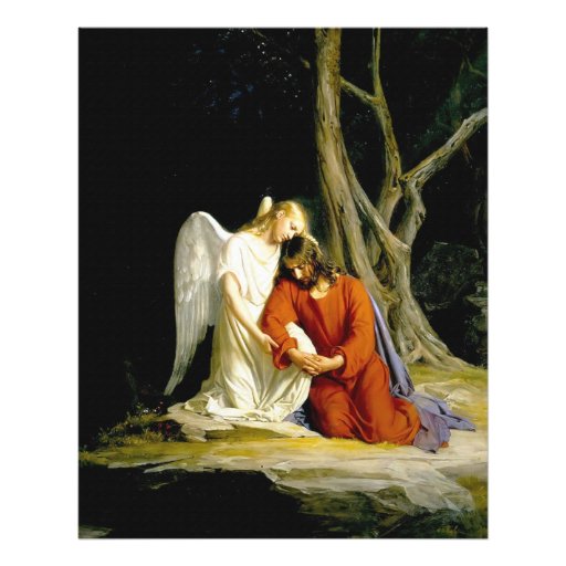 Gethsemane by Carl Heinrich Bloch 1805 Photographic Print