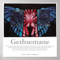 Gethsemane Scripture Poster