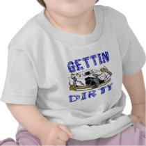 Gettin Dirty Dirt Modified Racing Tee Shirt