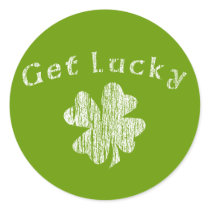 Gettin Lucky Stickers