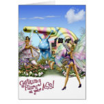 Getting Fairy on Your Ass Greeting Cards