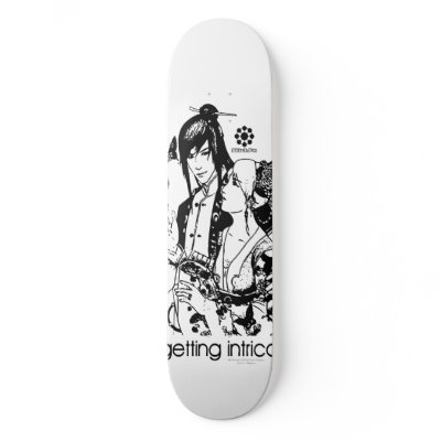 Getting Intricate Custom Skateboard by glitchfm