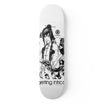Getting Intricate Custom Skateboard