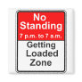Getting Loaded Zone Fridge Magnets