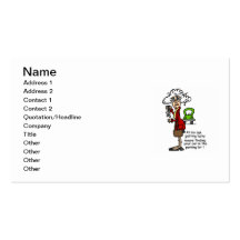 Getting Lucky Humour Business Card Templates