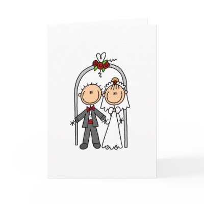 Getting Married Card by stick_figures