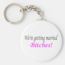 Getting Married Keychain