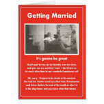 Getting Married need groomsmen ushers - FUNNY cards