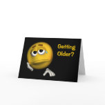 Getting Old Sexy Woman Inside Funny Birthday Card